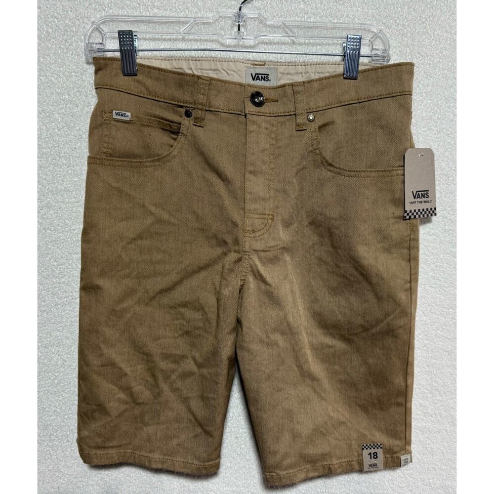 Vans Off The Wall Walter 6 Shorts New Dirt Size 18 *NWT